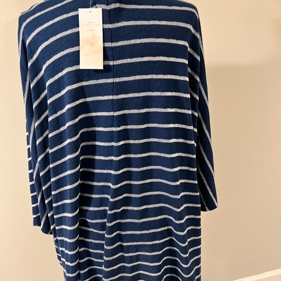 BLUE STRIPE CARDIGAN - Picture 5 of 5
